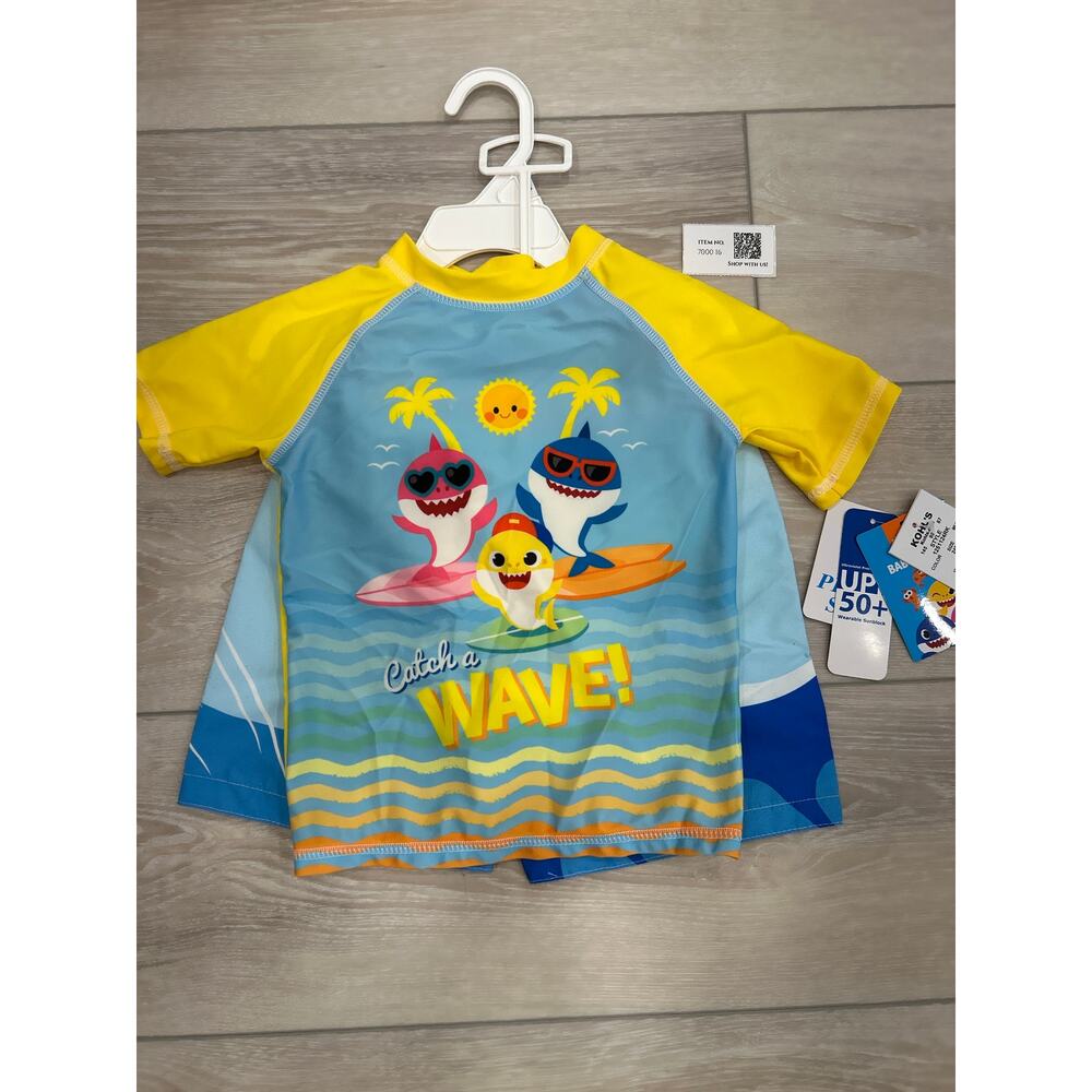 Kohls Inkfrog 2 piece Bathing suit NWT 24 mos